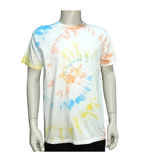 Custom Tie Dyed Colorful T-Shirts for Streetwear