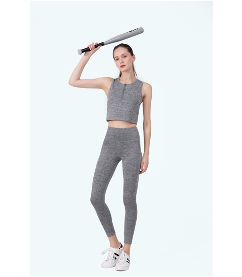 Stylish Sports Vest High Waist Legging Yoga Sets