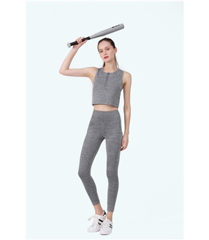 Stylish Sports Vest High Waist Legging Yoga Sets